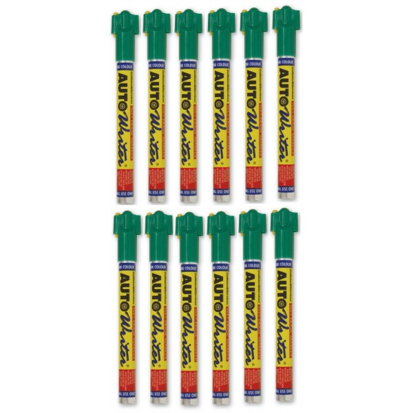 04020052: AUTO WRITER PENS GREEN 12 PACK - USC 37007
