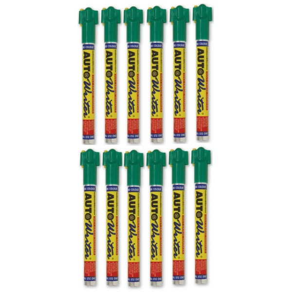 04020052: AUTO WRITER PENS GREEN 12 PACK - USC 37007