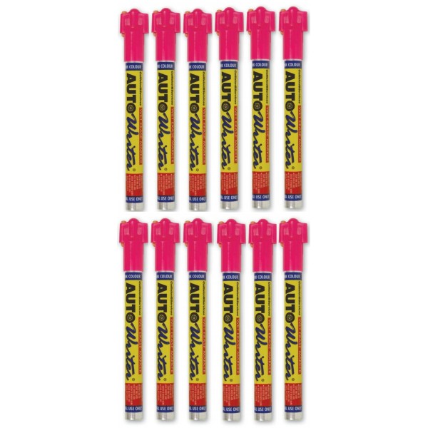 04020054: AUTO WRITER PENS PINK 12 PACK - USC 37002