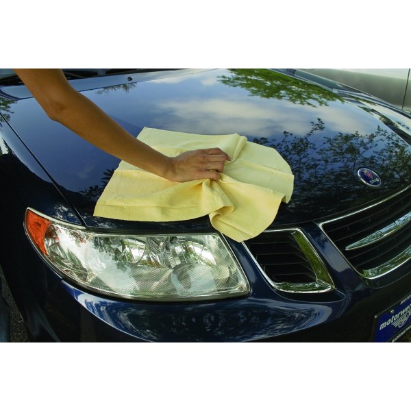 TS70T6: 4 SQUARE FEET GENUINE LEATHER CHAMOIS - DETAILER'S CHOICE