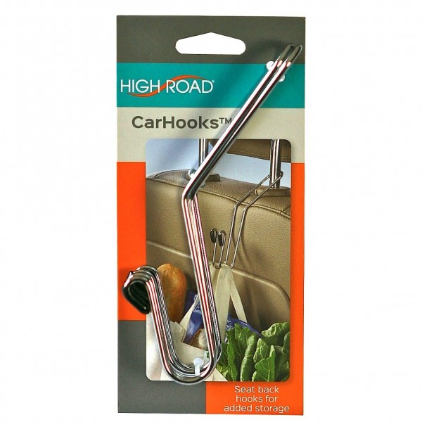 HR-CARHKS: CARHOOKS SEAT HANGERS - 2 PACK - HIGHROAD