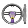 206: ULTRA GRIP STEERING WHEEL COVER - GRAY - MAJIC PRODUCTS INC