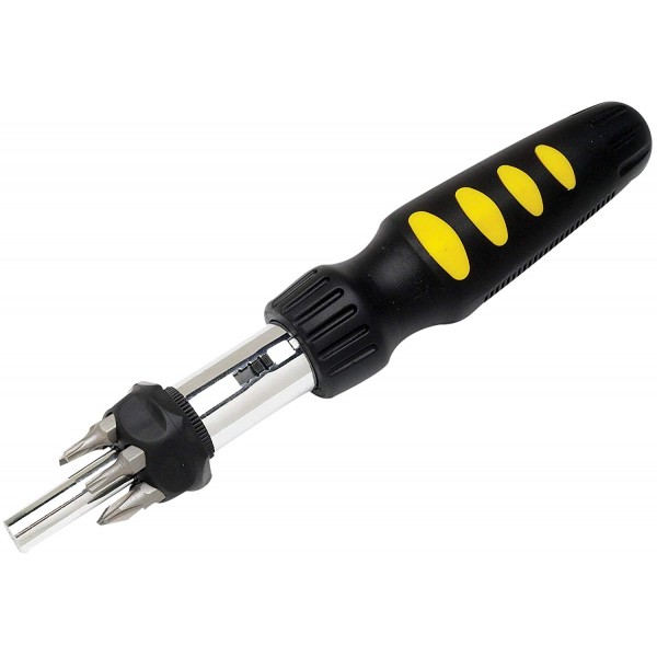 PP1418: 6 IN 1 RATCHETING BIT DRIVER - PROJECT PRO TOOL TABLE