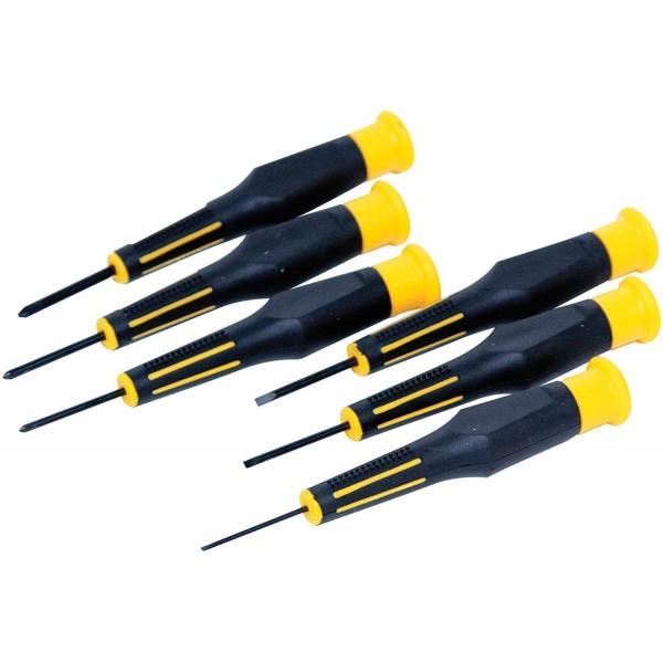 PP1421: 6 PIECE PRECISION SCREWDRIVER SET - PROJECT PRO TOOL TABLE